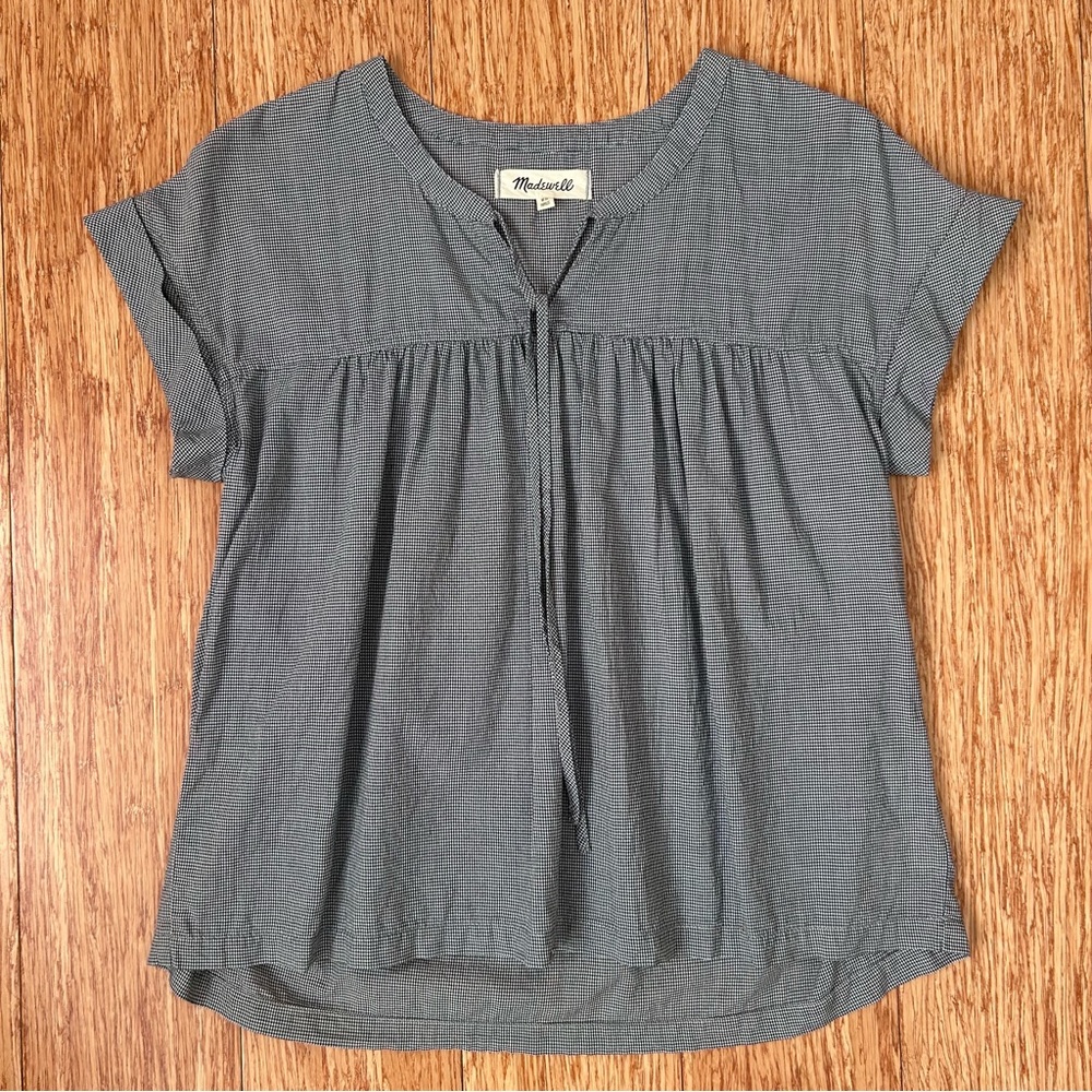 Madewell Gingham Top